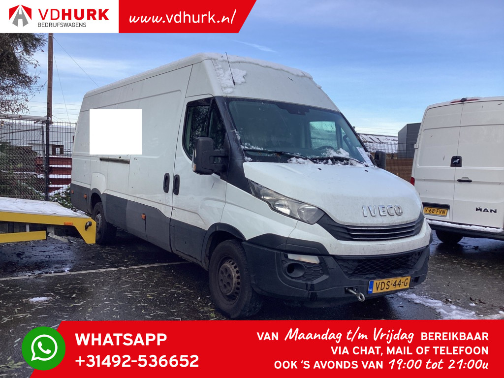 Iveco Daily 35S14V 2.3 410 Aut. EU6 *MOTOR DEFECT* 270Gr. Deuren/ Gev.stoel/ Climate/ Cruise/ PDC/ Trekhaak