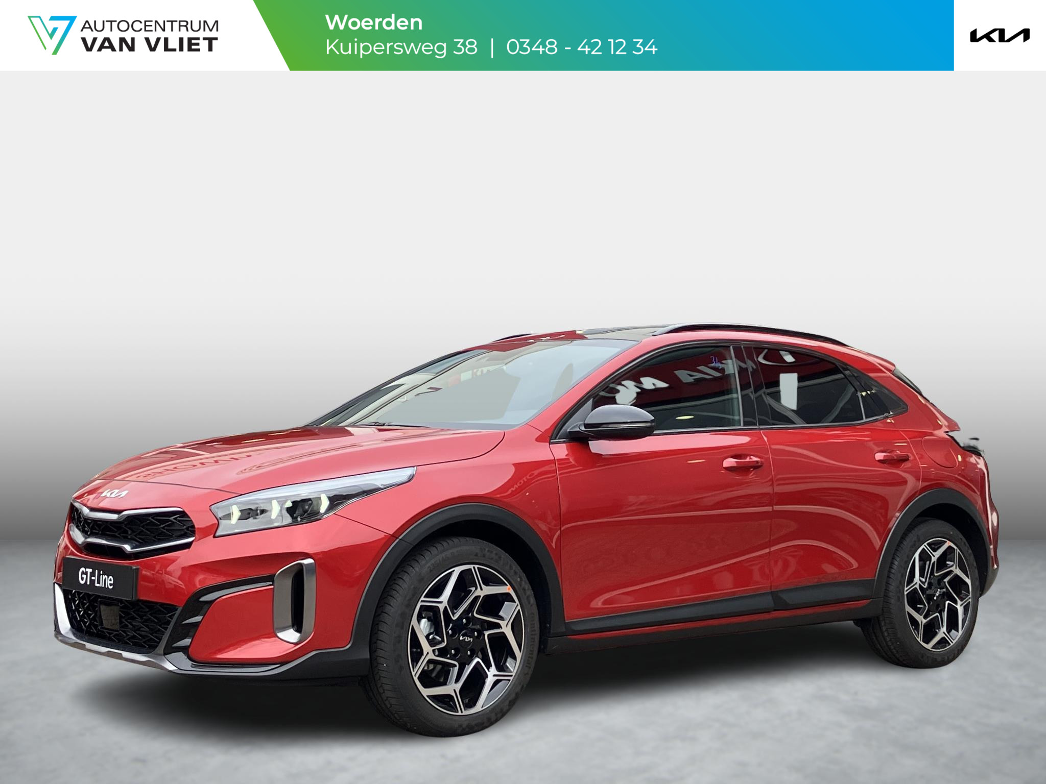 Kia XCeed 1.5 T-GDI DCT7 GT-Line | Stoel-/stuurverwarming | Schuif-/kanteldak | Camera | 18" | PDC | CarPlay | Navi