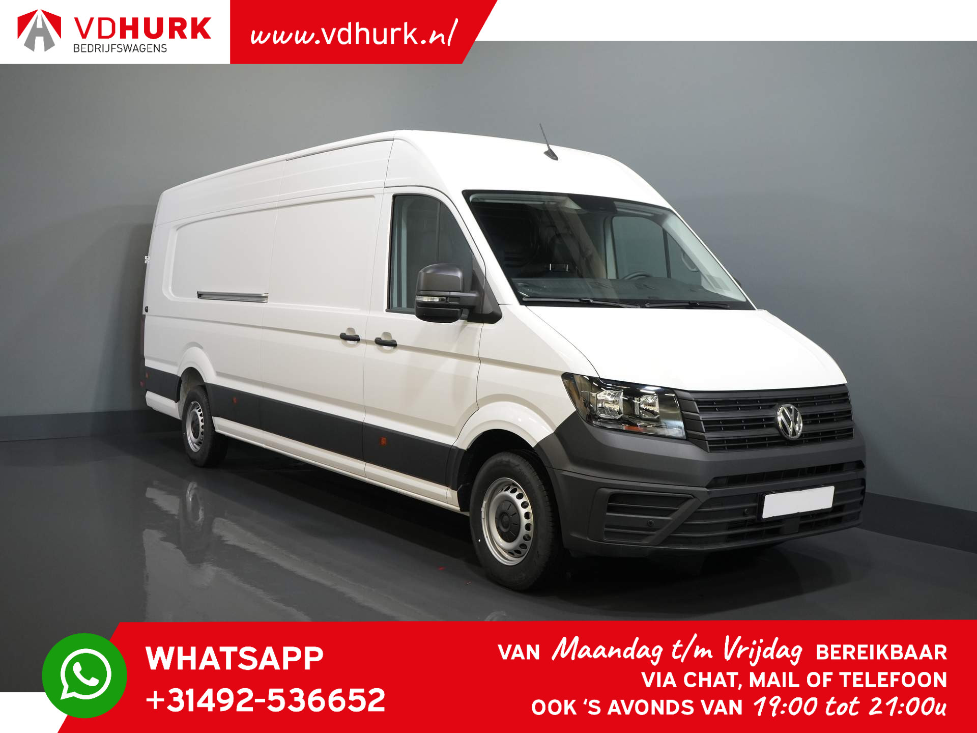 Mercedes-Benz Sprinter L4H2 (VW Crafter L5H3) 35 2.0 TDI Aut. 180 pk 2x Schuifdeur/ 270 Gr.Deuren/ Gev.Stoel/ Carplay/ Camera/ Cruise/ Stoelverw./ Airco