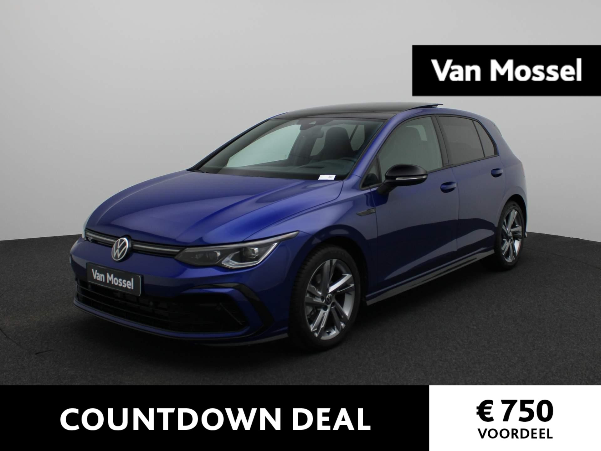 Volkswagen Golf 1.5 eTSI R-Line 150 PK DSG | R-line | Automaat | Navigatie | Camera | Panoramadak | Trekhaak | Adaptive Cruise Control | Climate Control | Stoelverwarming | Parkeersensoren | Lichtmetalen velgen | Privacy glass |