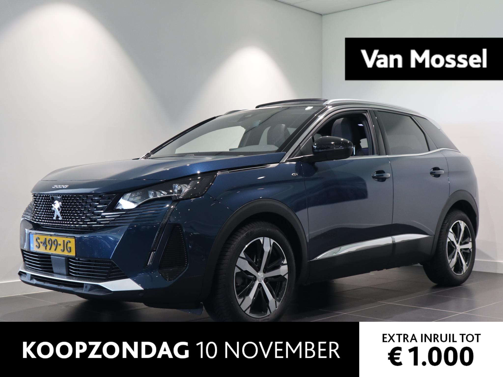 Peugeot 3008 GT Pack Business FOCAL HIFI - MASSAGE - SCHUIF/KANTELDAK!