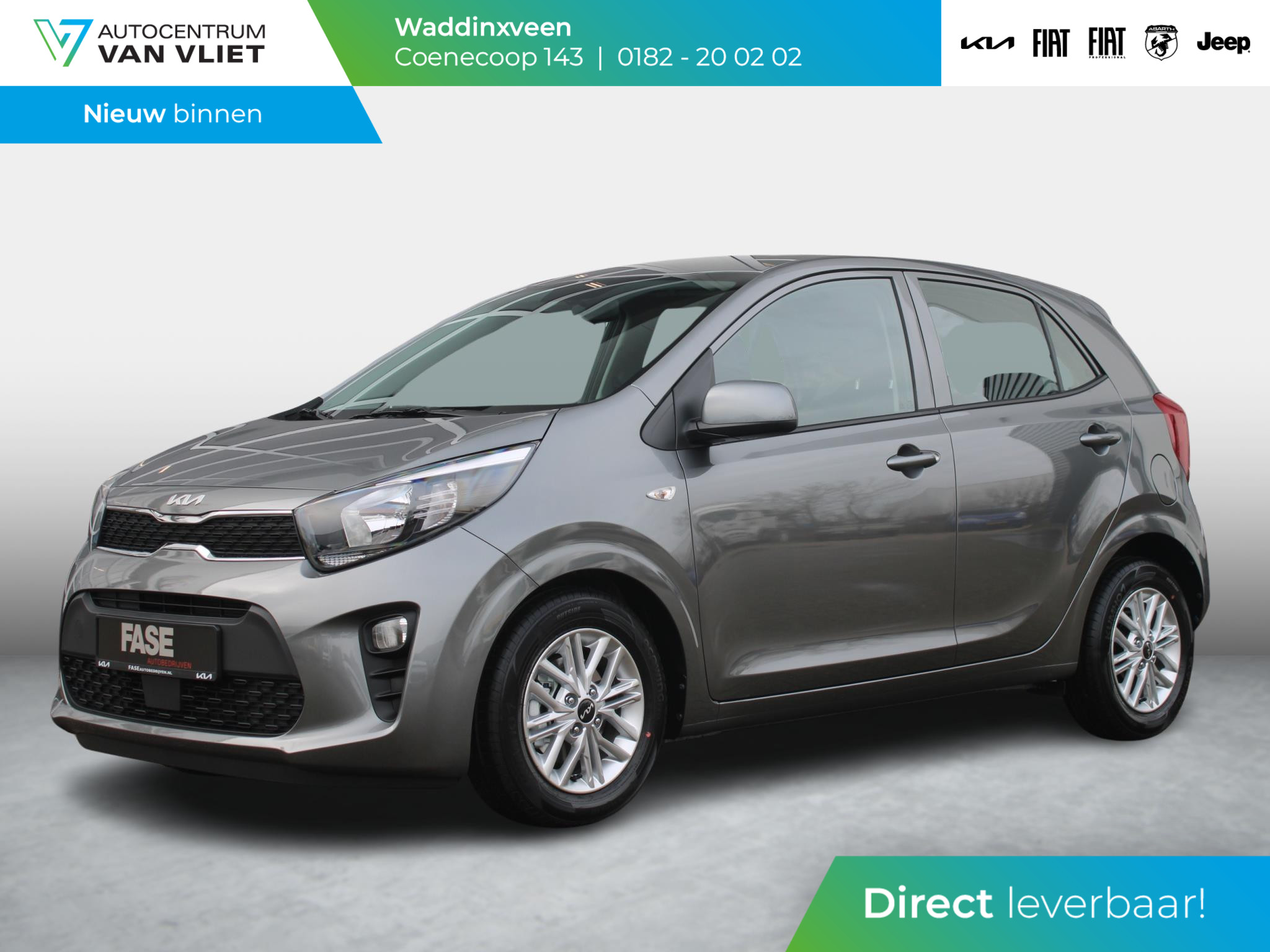 Kia Picanto 1.0 DPi ComfortLine | Uit voorraad leverbaar | Bluetooth | Airco | Cruise