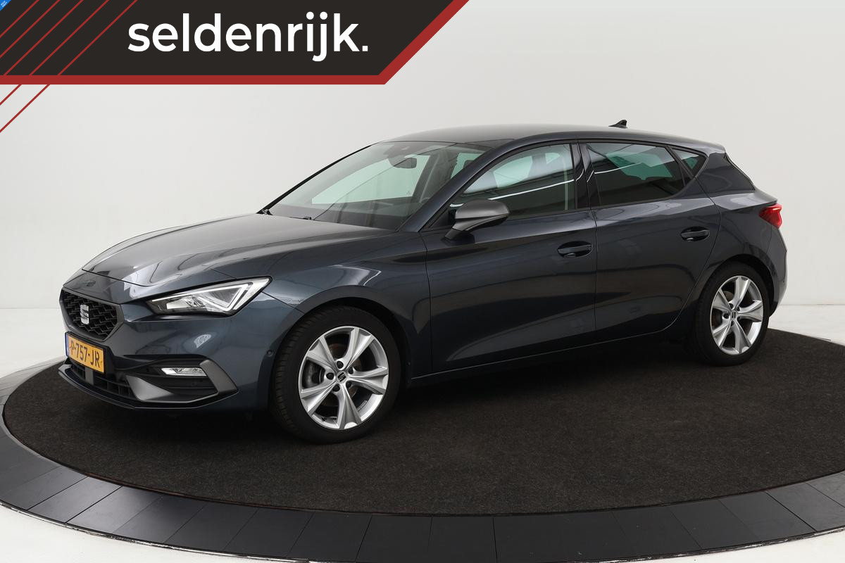 SEAT Leon 1.5 eTSI FR | Stoel & stuurverwarming | Trekhaak | Carplay | Navigatie | Adaptive cruise | Sportstoelen | Full LED