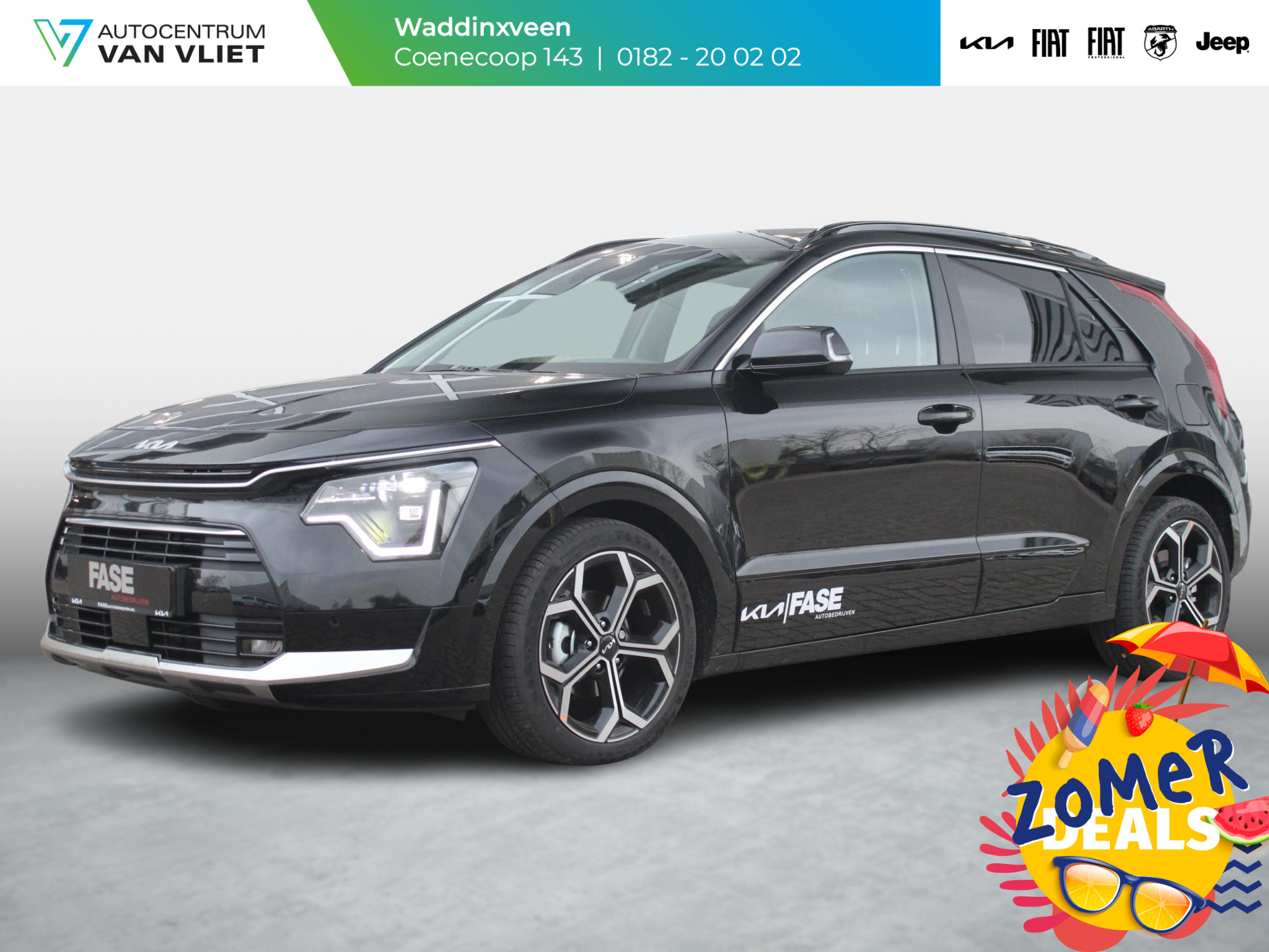 Kia Niro 1.6 GDi Hybrid Launch Edition | Navi | Adapt. Cruise | LED | Carplay | Elekt. Stoelen | Head-up display