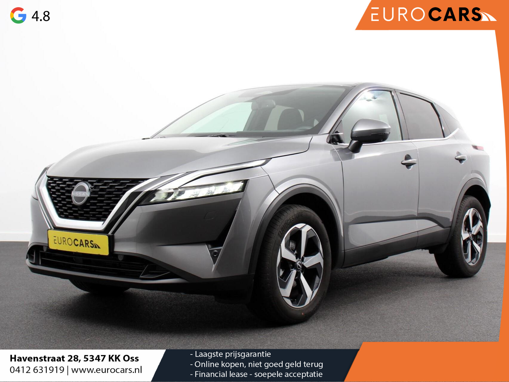 Nissan QASHQAI 1.3 DIG-T Xtronic N-Connecta Automaat MHEV | Navigatie | Apple Carplay/Android Auto | 360 camera |  Park Assist | Adaptive Cruise Control | Stuurwiel- en stoelverwarming | Virtual Cockpit