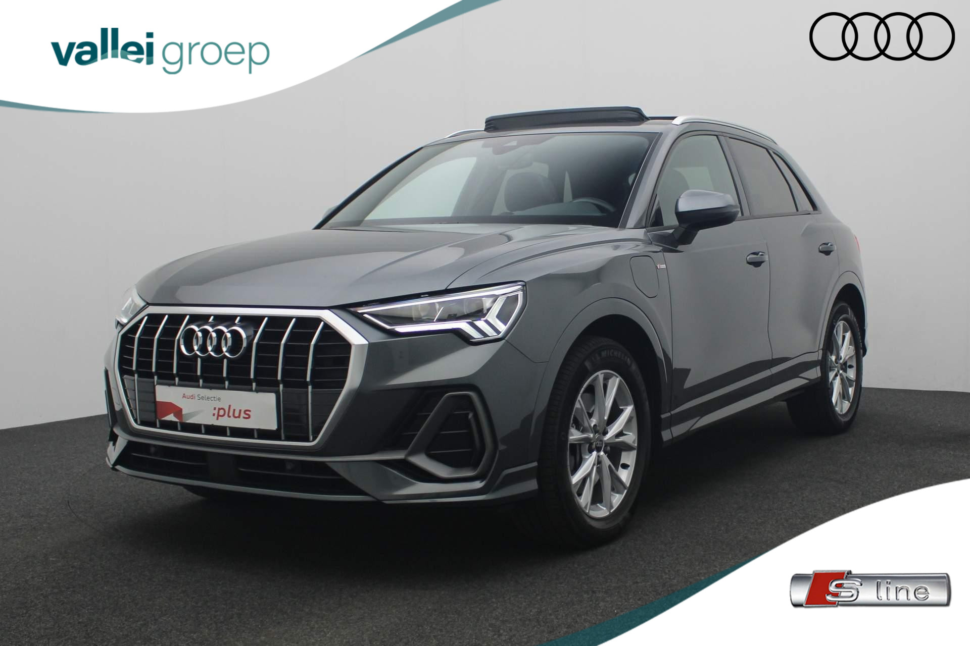 Audi Q3 45 TFSI e 245PK S-tronic S edition | Pano | Navi | Full LED | Parkeersensoren voor/achter | 18 inch