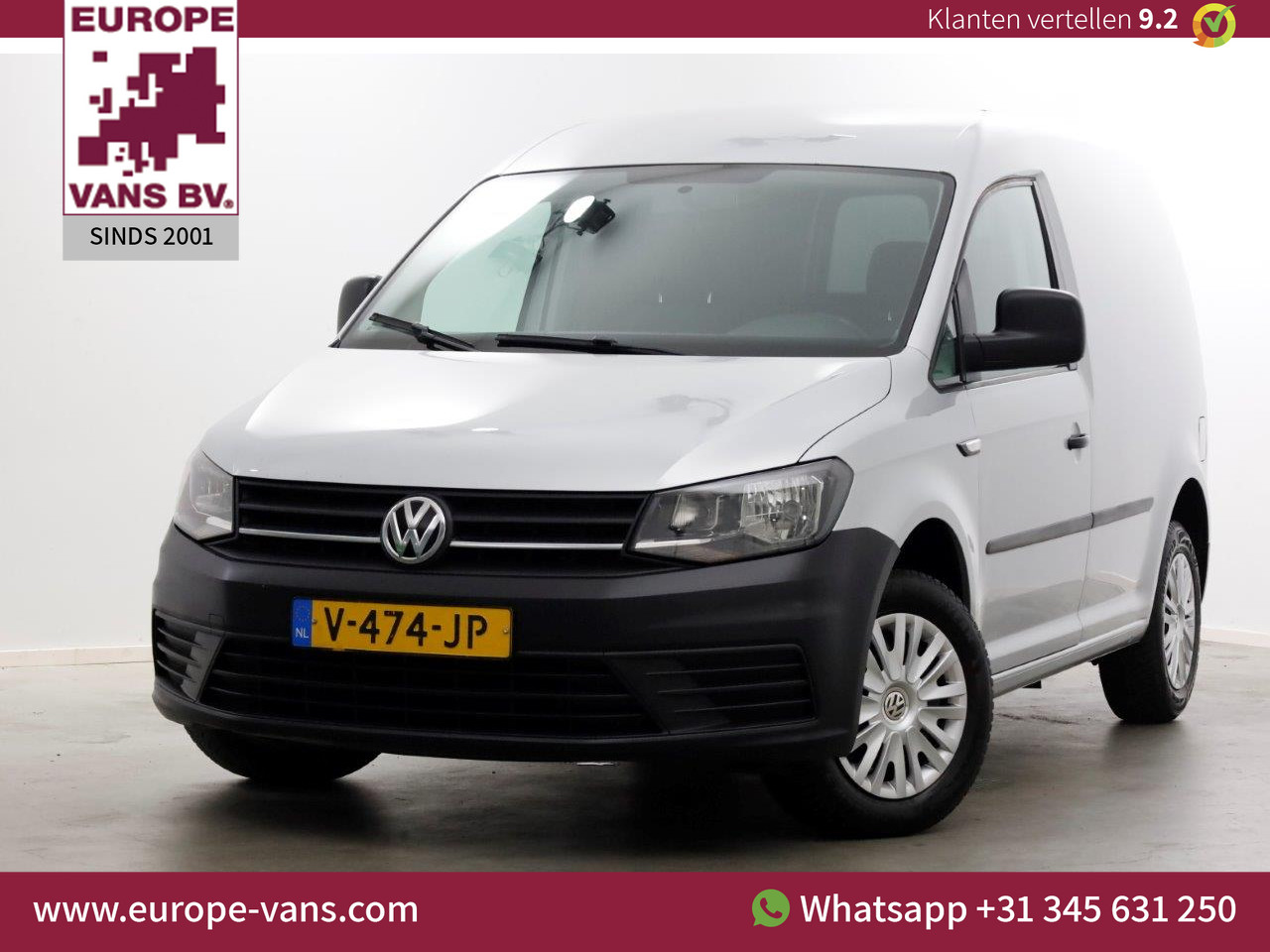 Volkswagen Caddy 2.0 TDI Euro6 L1H1 Trendline Airco/Cruise Control 10-2017