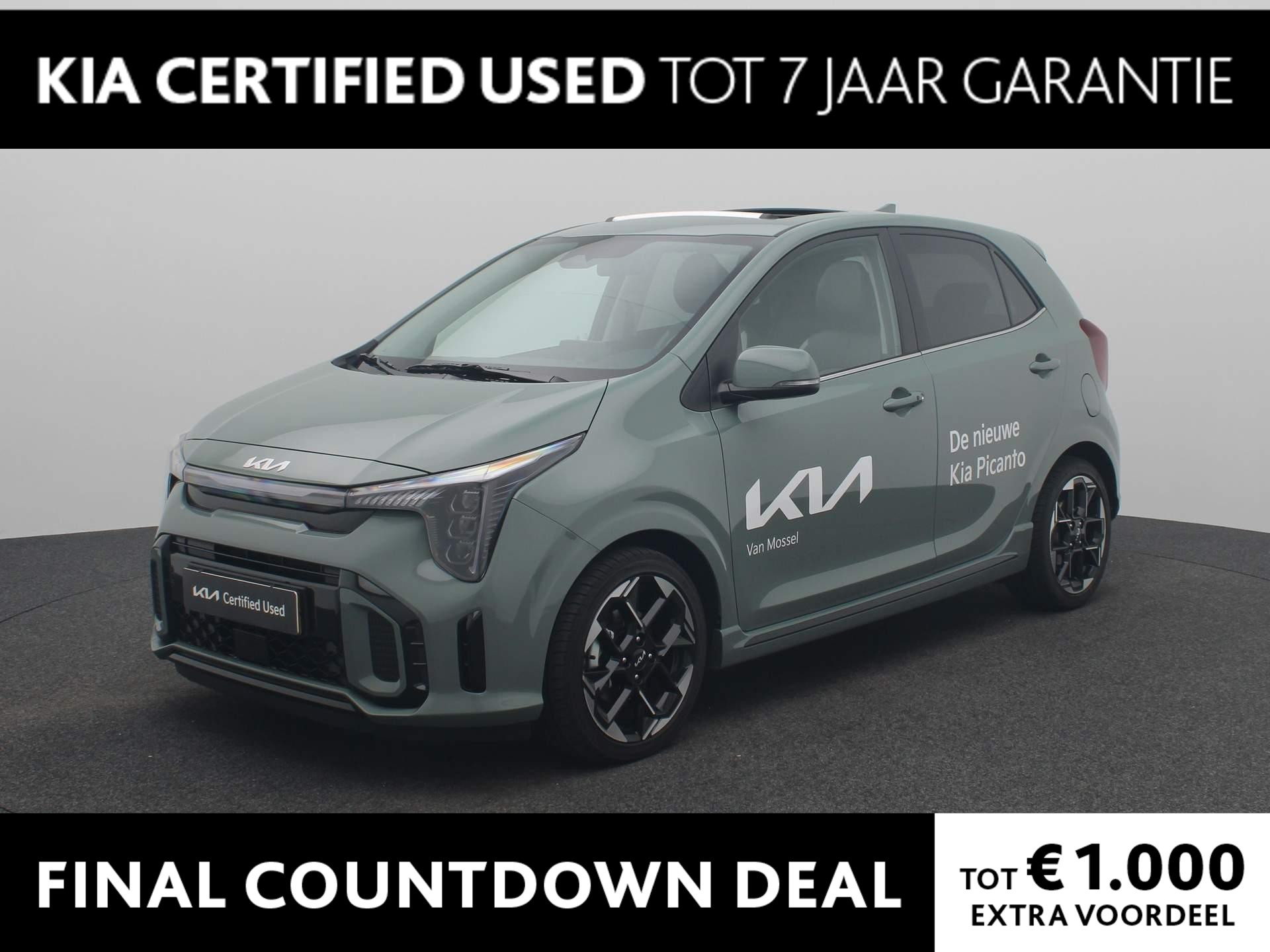 Kia Picanto 1.0 DPI GT-Line | LED | Navigatie | Apple Carplay - Android Auto | Stoelverwarming | DEMO