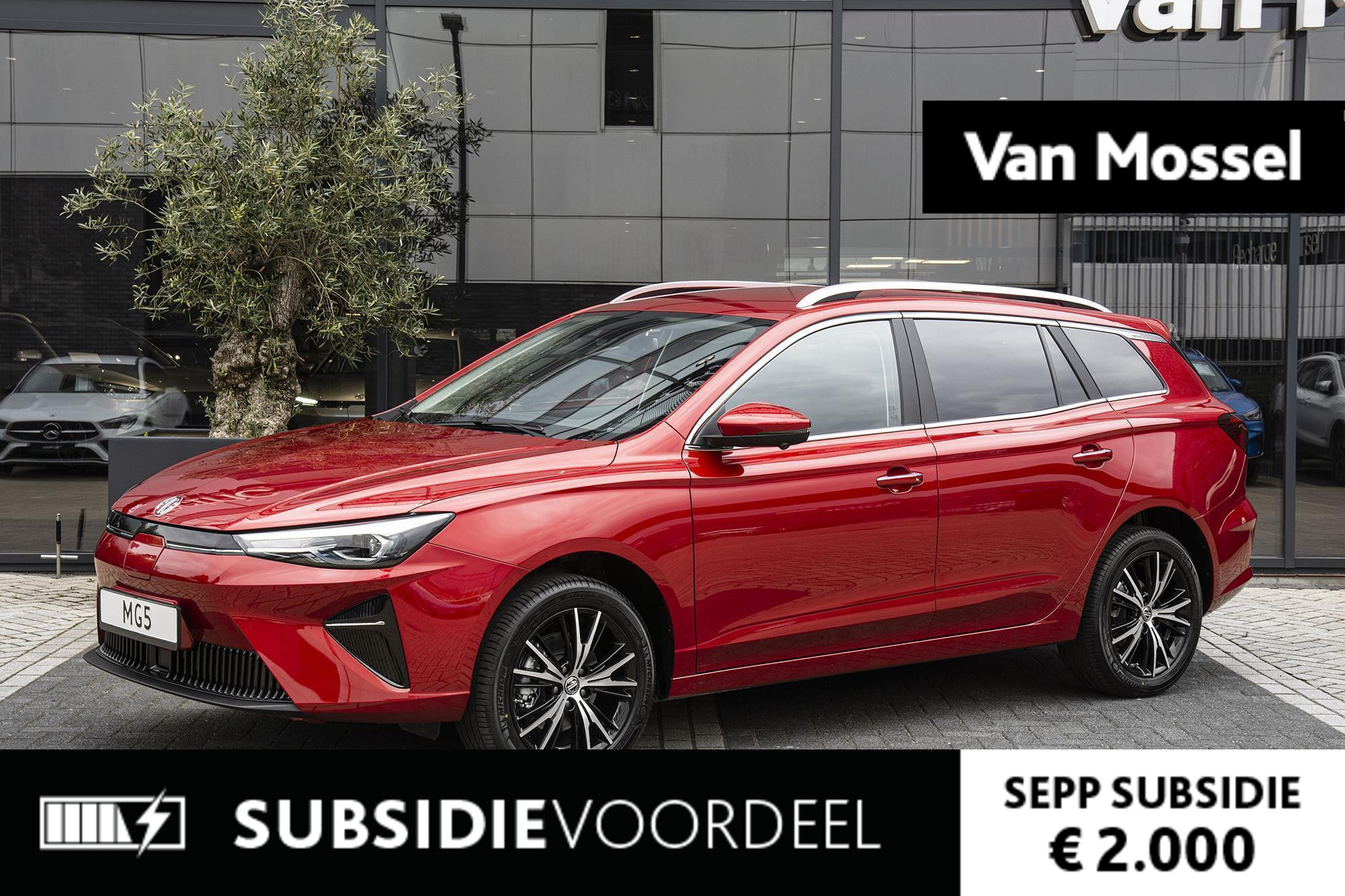 MG 5 Standard Range Comfort 50 kWh | 320 km WLTP | 3-fasen lader | 7 jaar garantie 150.000 km| €2.950,- subsidie mogelijk!