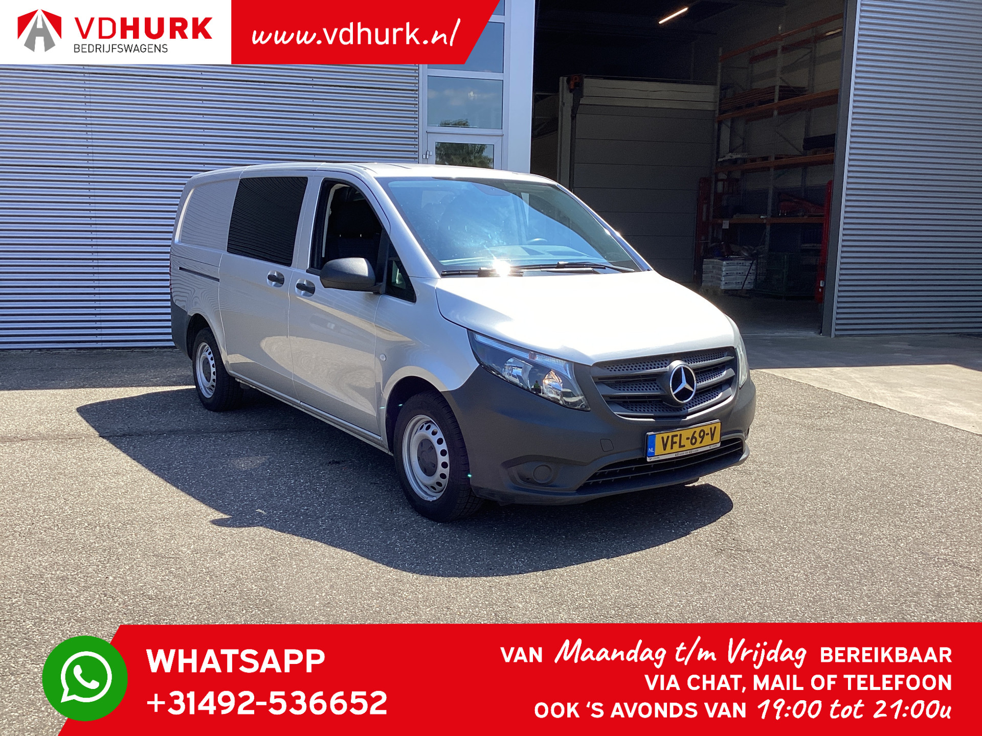 Mercedes-Benz Vito 114 CDI Aut. L2 RWD Cruise/ Airco/ Bluetooth