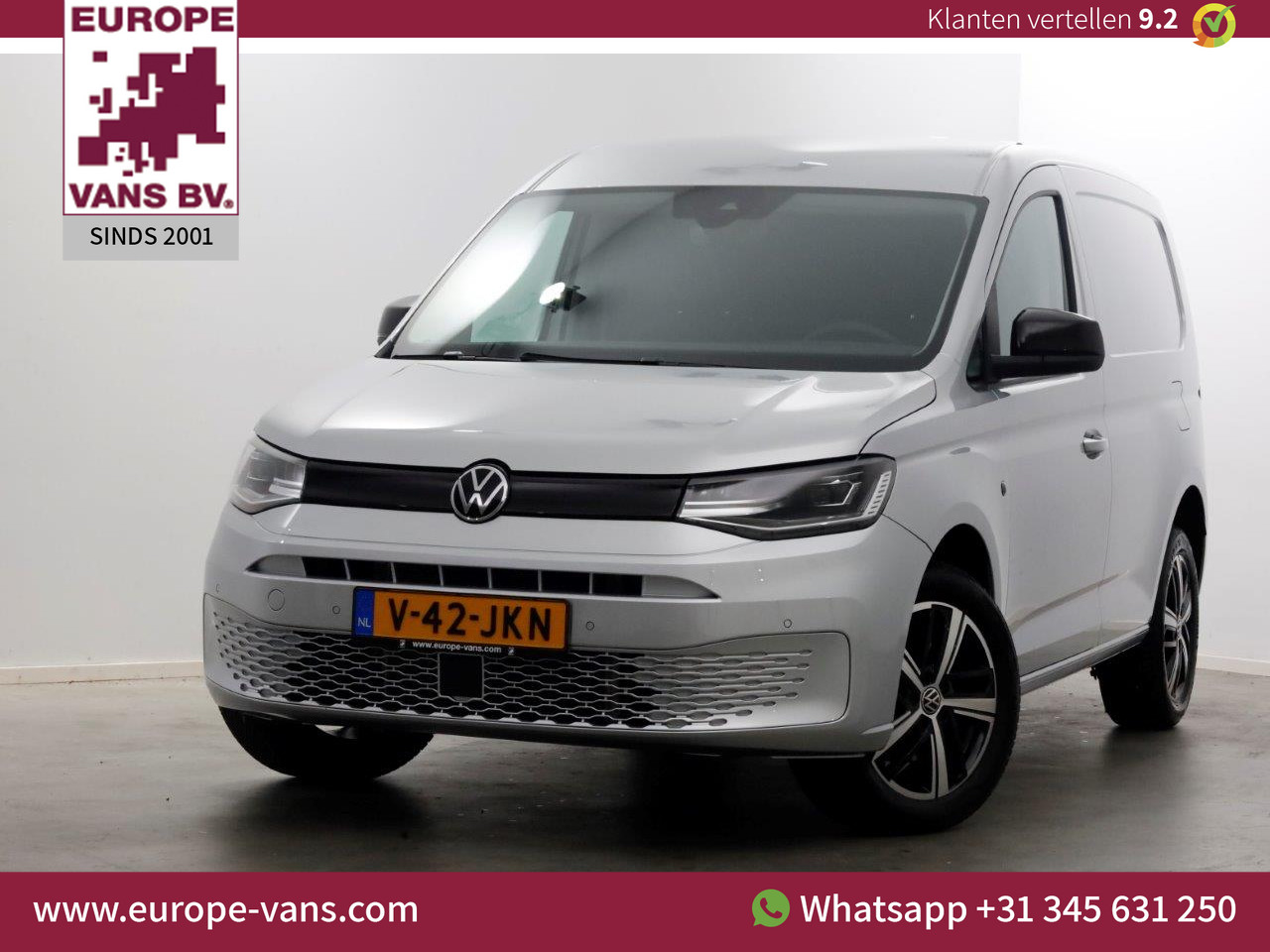 Volkswagen Caddy Cargo 1.5 TSI 115pk Benzine DSG-Automaat LED/Virtual Cockpit NIEUW Direct Rijden 09-2024