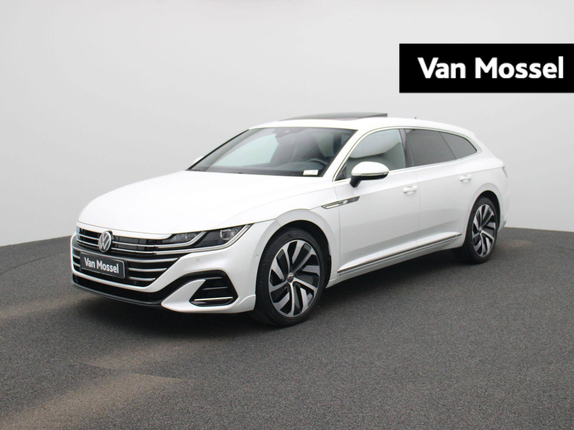 Volkswagen Arteon Shooting Brake 1.4 TSI eHybrid R-Line Business+ | 218 PK | Automaat | Trekhaak | Panoramaschuif-kanteldak | Parkeerassistent | 360 Graden Camera (Helicopter View) | Navigatie Discover PRO | Lederen Interieur 'Nappa'