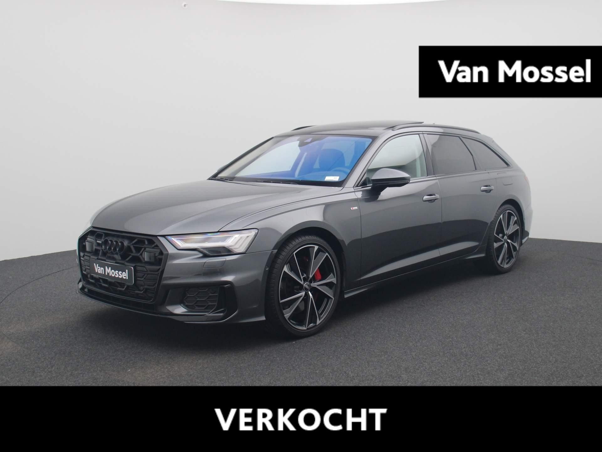 Audi A6 Avant 55 TFSI e quattro Pro Line S Competition 367 PK | S-line | Automaat | Navigatie | 360 Camera | Panoramadak | Adaptive Cruise Control | Climate Control | Stoelverwarming | Virtual Cockpit | LED Matrix | Lichtmetalen velgen | Privacy glass |