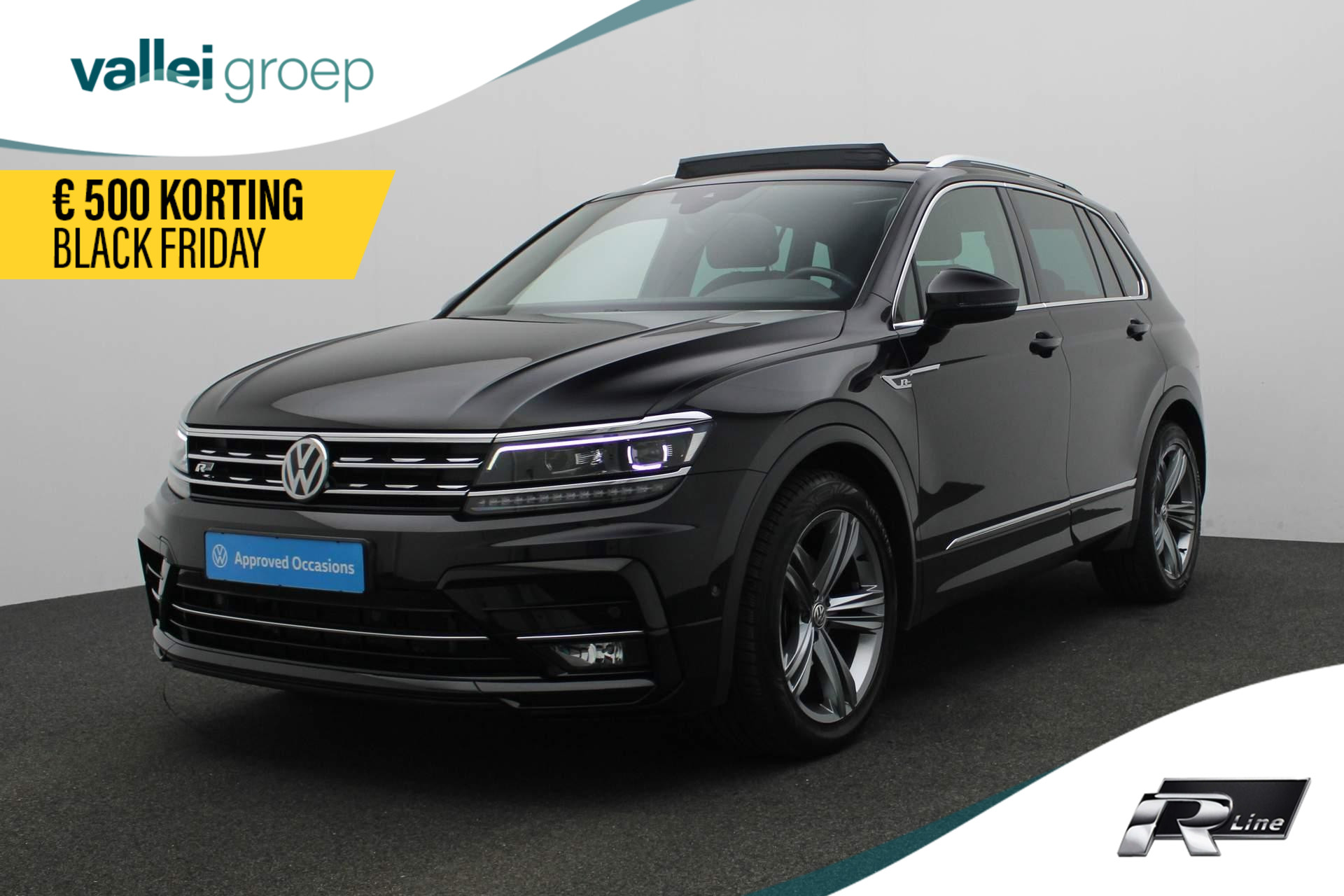 Volkswagen Tiguan 1.5 TSI 150PK DSG ACT Highline Business R - Origineel NL | R-Line ext. | Pano | Keyless | Navi | Full LED | Camera | 19 inch | ACC