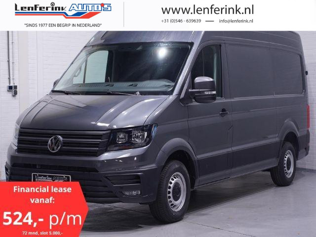 Volkswagen Crafter 35 2.0 TDI 140 pk L3H3 DSG Aut. Navi, Camera Cruise Control, Multistuur, PDC V+A, Nieuw, 3-Zits