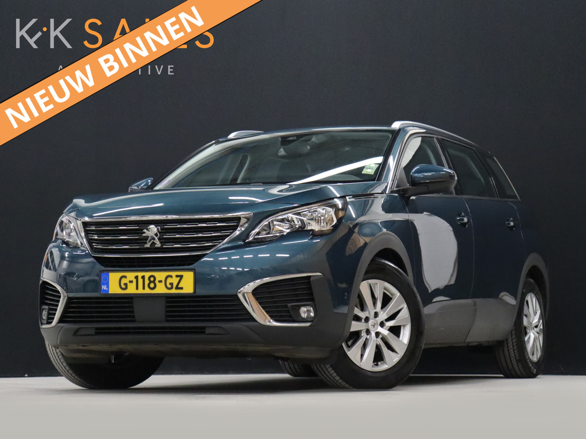 Peugeot 5008 1.2 PureTech Blue Lease Executive 7P [AFNEEMBARE TREKHAAK, APPLE CARPLAY, ADROID, CLIMATE, NAVIGATIE, CRUISE, NIEUWSTAAT]