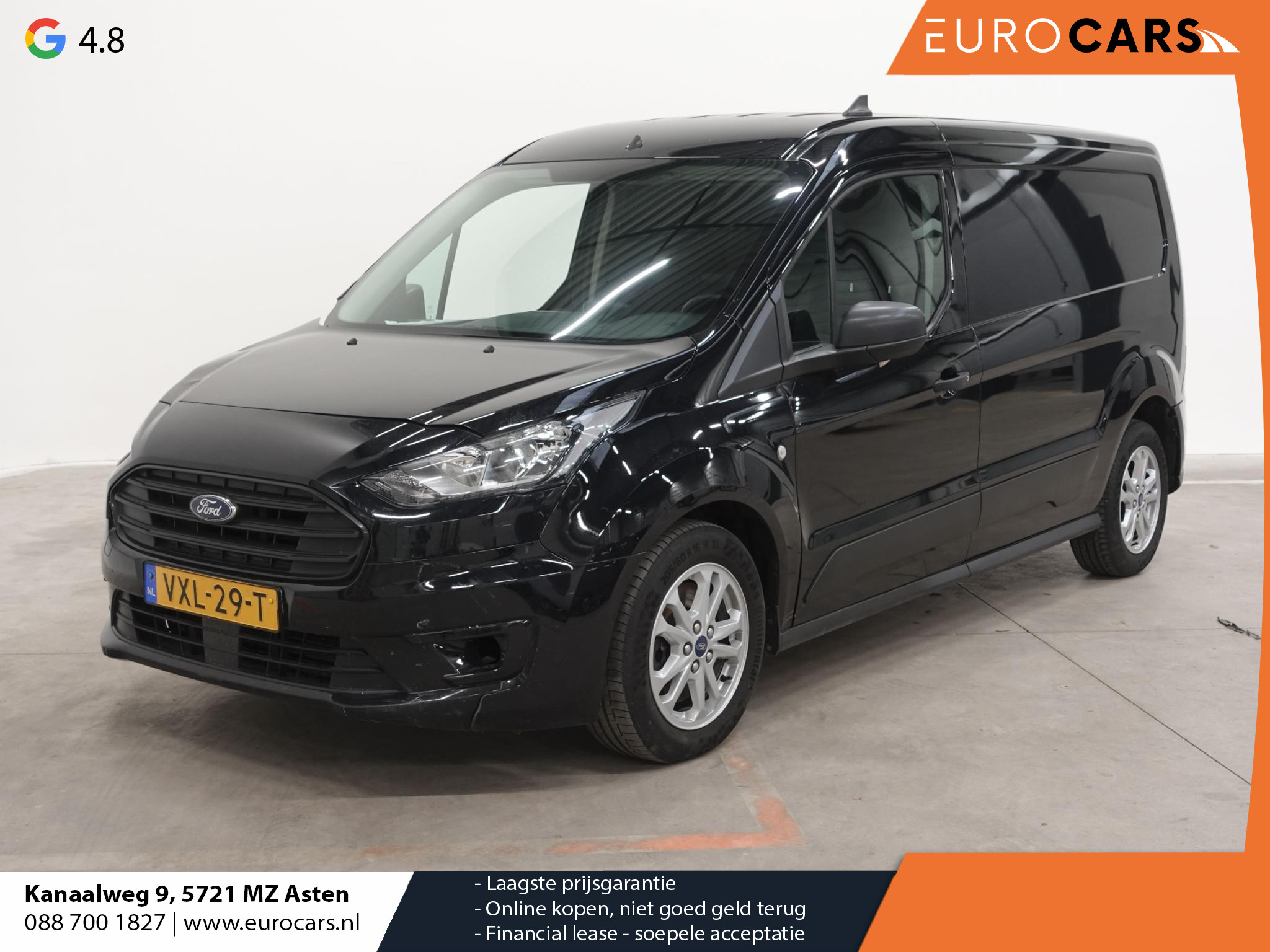 Ford Transit Connect 1.5 EcoBlue L2 Trend Schade / Damaged Rijdbaar/ Drivable Navi Airco Parkeersensoren Camera Carplay