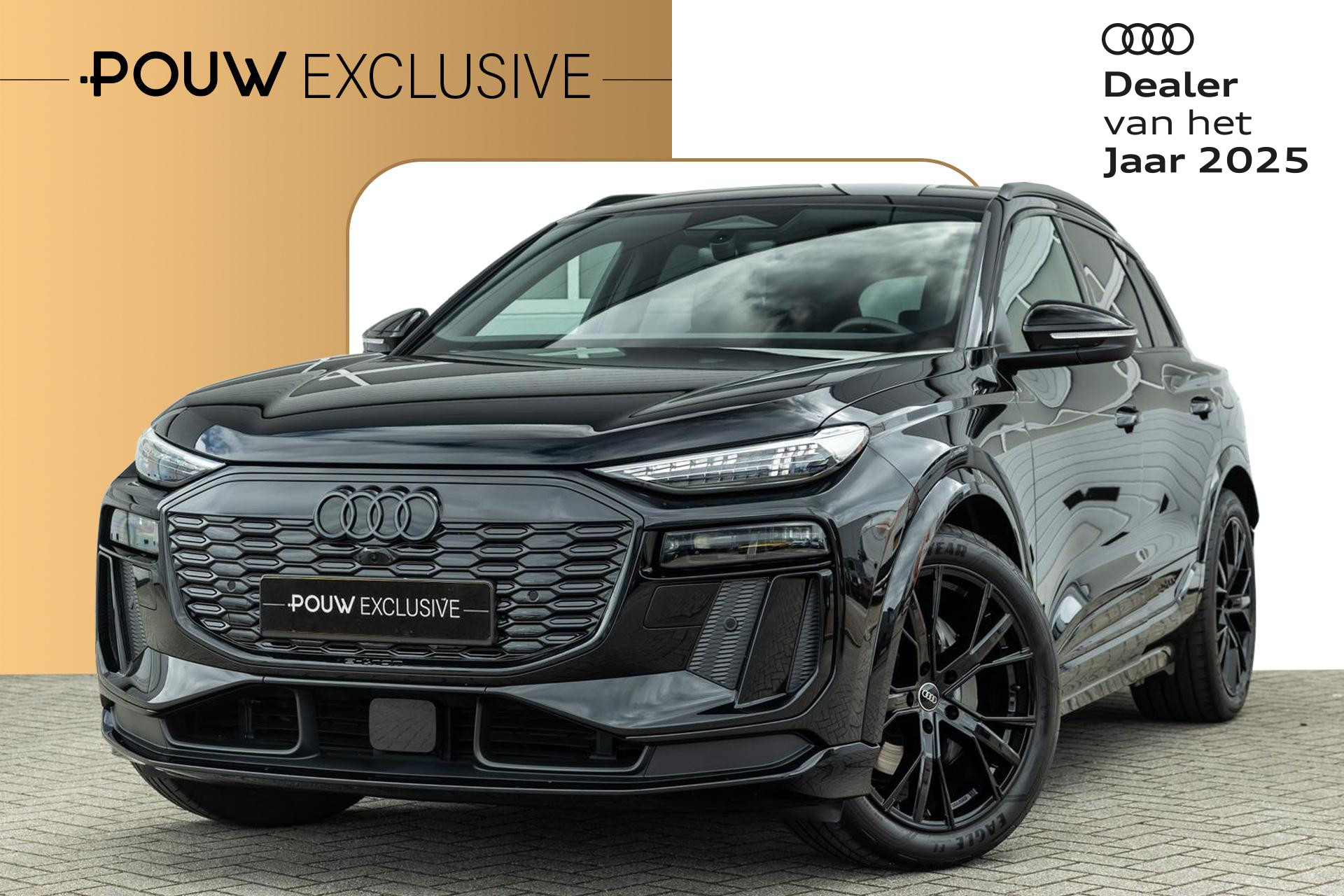 Audi Q6 e-tron Performance 306pk S-Line Edition 100 kWh | Luchtvering | Bijrijdersscherm | 21" LMV