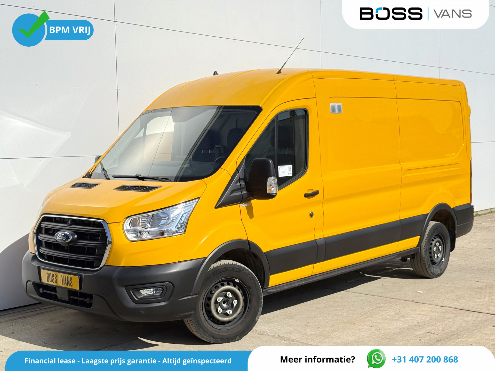 Ford Transit 170pk L3H2 Airco Cruise Control Scherm Trekhaak lage kms