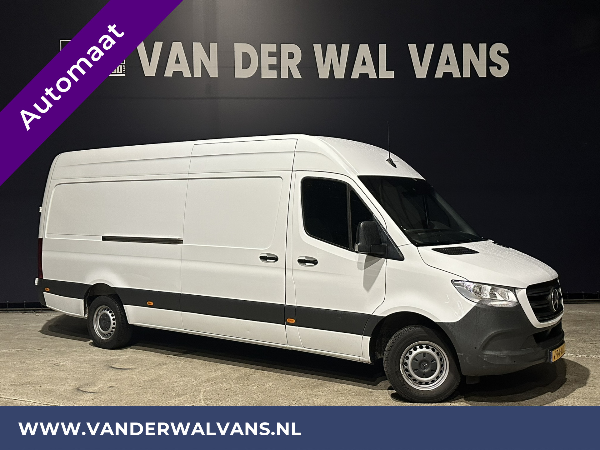 Mercedes-Benz Sprinter 317 CDI 170pk 9G-Tronic Automaat L3H2 Fabrieksgarantie Euro6 Airco | Camera | Navigatie Cruisecontrol, Chauffeursstoel, Parkeersensoren, Stoelverwarming, Bijrijdersbank