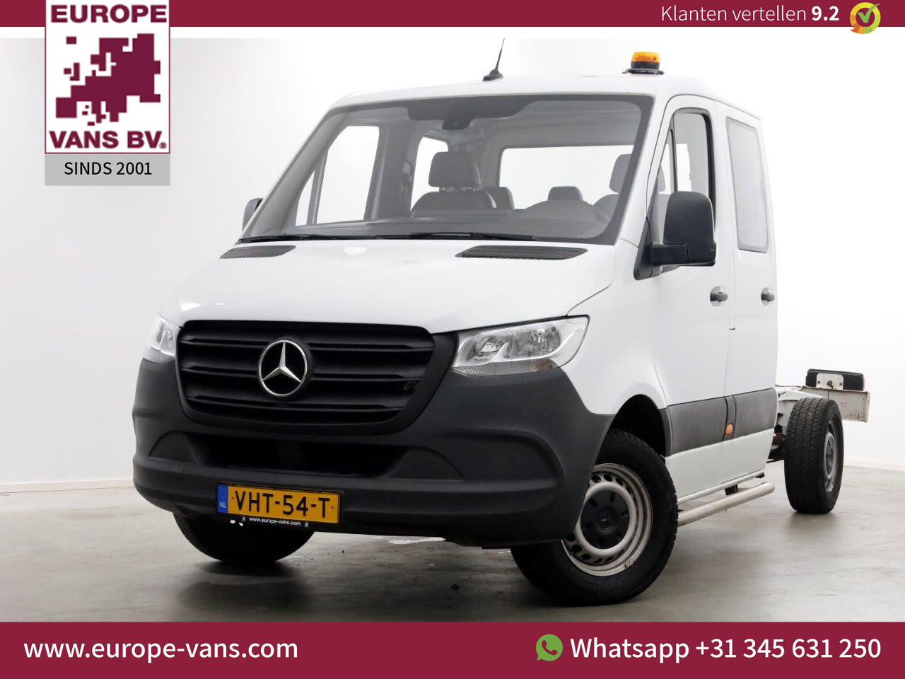 Mercedes-Benz Sprinter 311 CDI 115pk E6 RWD D.C. L2H1 WB366 Chassis Cabine (Fahrgestell) 12-2020