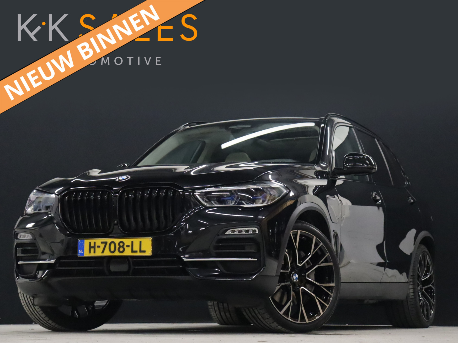 BMW X5 xDrive45e High Executive [SCHUIFKANTELDAK, 360 CAMERA, ELEC. STOELEN, DIGITAL DASH, STOELVERWARMING, ADAPTIVE CRUISE, APPLE CARPLAY, FLIPPERS, HEAD UP, VOL LEDER, NIEUWSTAAT]