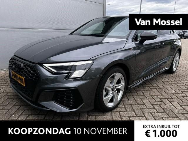 Audi A3 Sportback 35 TFSI S edition 17" LM Velgen | Navigatie | Lederen bekleding | B&O Sound System | Achteruitrij camera | Airco