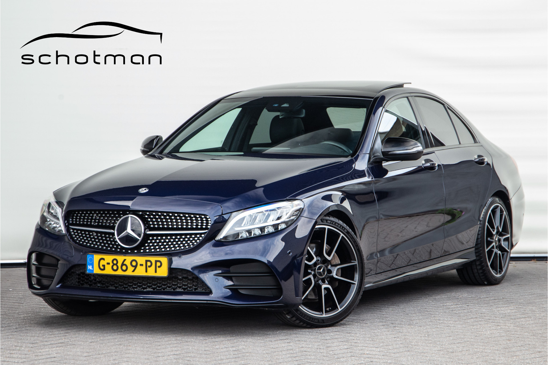 Mercedes-Benz C-Klasse 200 Aut9 AMG Nightpakket, Pano, Leder, Widescreen, BTW