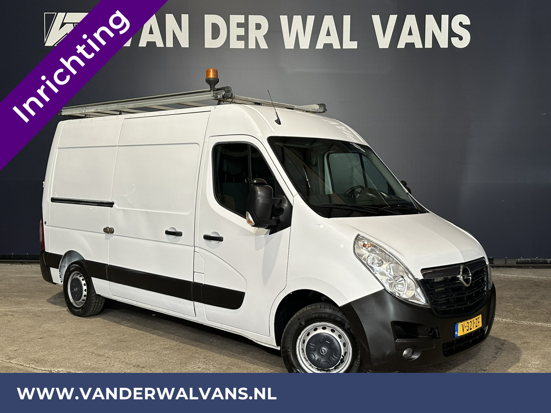 Opel Movano 2.3 CDTI 145pk L2H2 inrichting Euro6 Airco | Omvormer | Navigatie | Imperiaal Camera, Trap, Cruisecontrol, 2500kg Trekhaak, Parkeersensoren, Bijrijdersbank