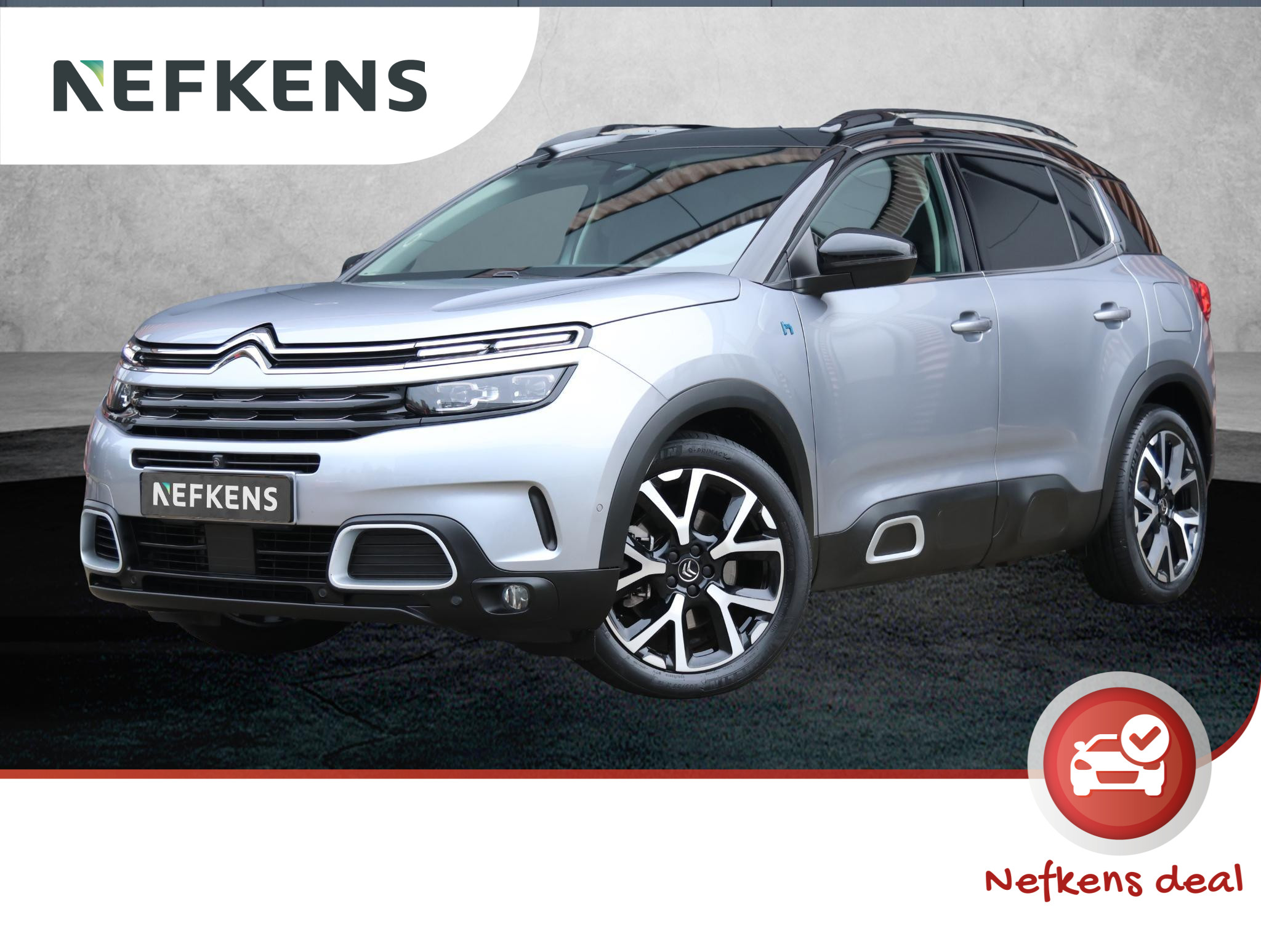 Citroën C5 Aircross 225pk Plug-in Hybrid Shine 1ste eigenaar | Automaat | Glazen dak | Climate control | Camera | Stoelverwarming | 19"LMV