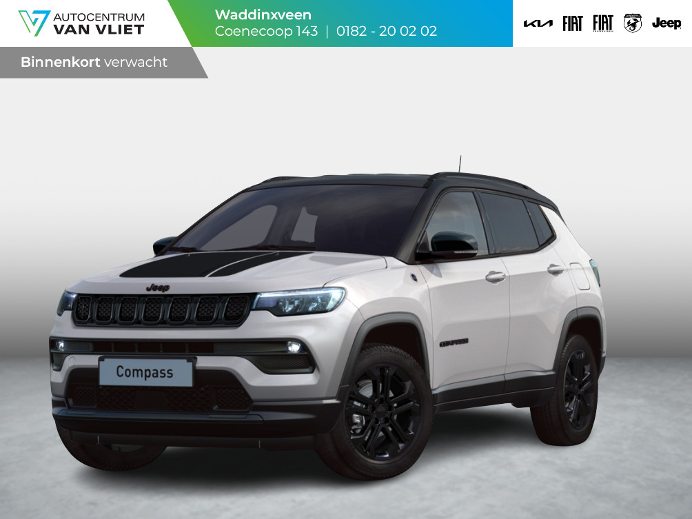 Jeep Compass 4xe 240 Plug-in Hybrid Electric North Star | Schuif/Kantel Dak | Bicolore | Blackline