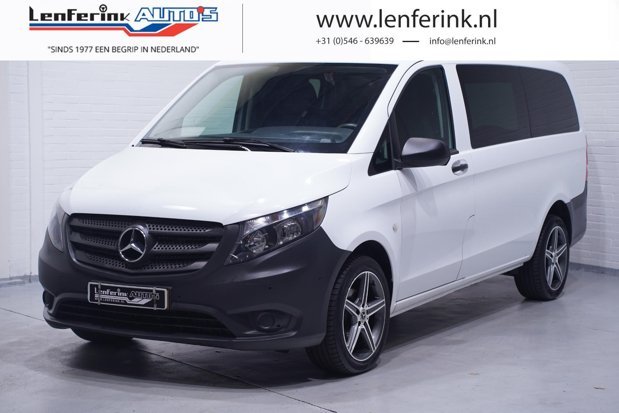 Mercedes-Benz Vito 116 CDI 163 pk Lang Automaat Navi, 18" LMV Cruise Control, PDC V+A, 2-Zits, Nette Auto