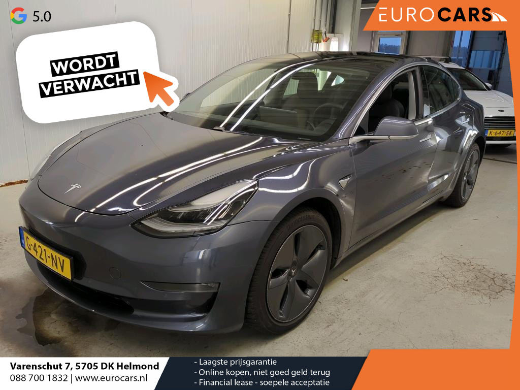 Tesla Model 3 Long Range AWD 75 kWh Leder Panoramadak Autopilot LED Navigatie PDC VA Camera 445PK