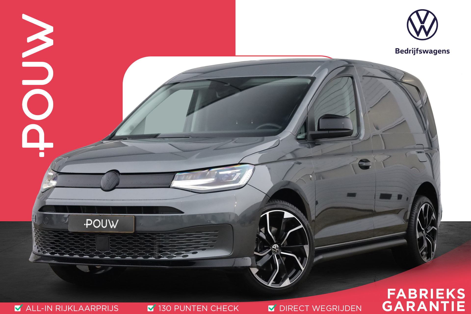 Volkswagen Caddy Cargo 2.0 TDI 122pk DSG Style | Black Style | Navigatie | App Connect | Trekhaak