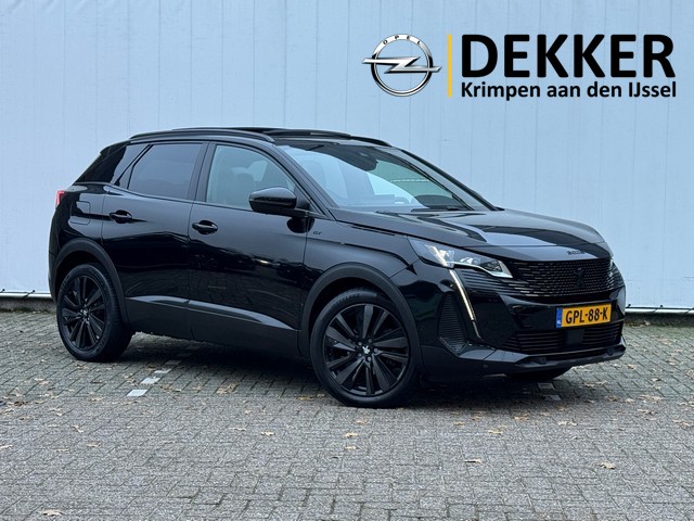 Peugeot 3008 1.2 Turbo GT BlackLine Automaat met Schuifdak, Navi/Camera, 19inch