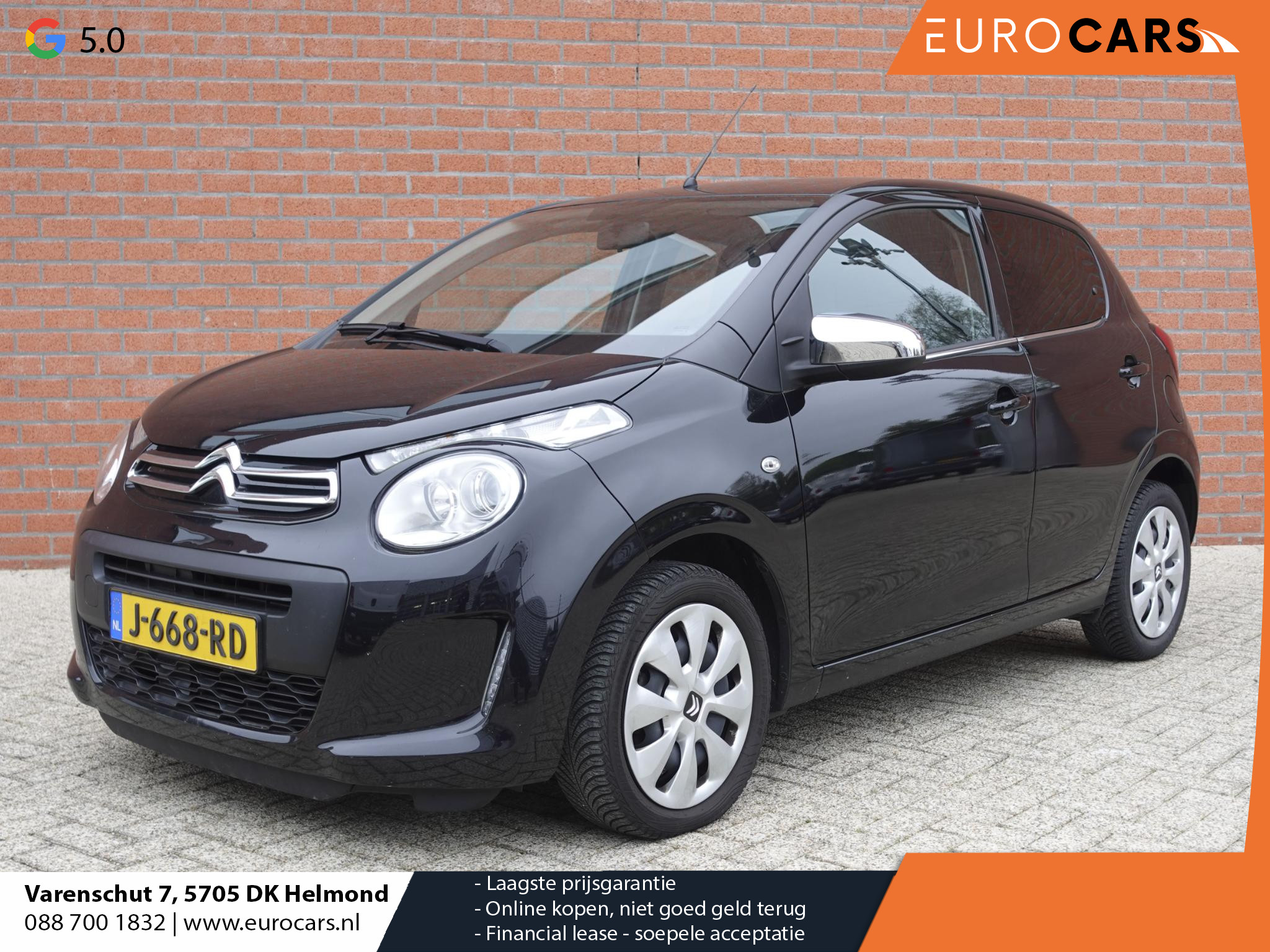 Citroën C1 1.0 VTi Feel Navigatie Carplay Camera Bluetooth Airco