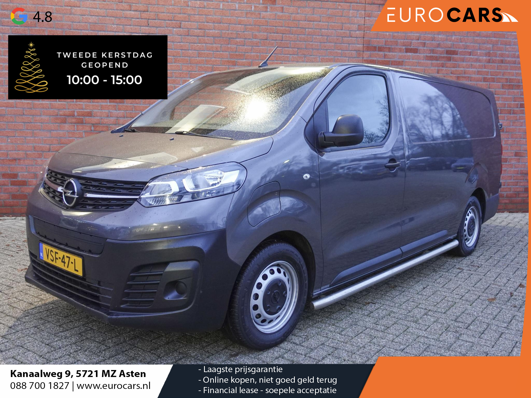 Opel Vivaro-e L3H1 Edition 75 kWh Automaat Navi Cruise Control Parkeersensoren Camera WLTP 317 km actieradius