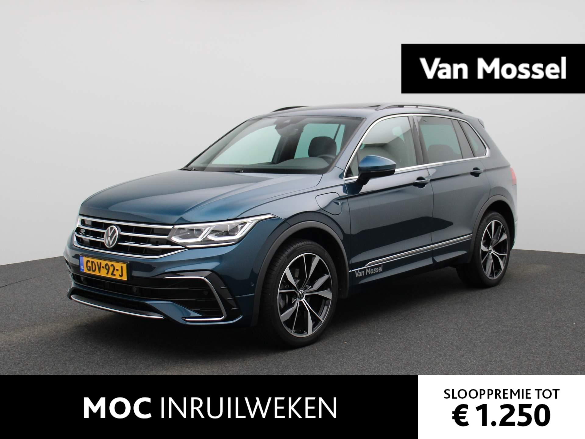 Volkswagen Tiguan 1.4 TSI eHybrid R-Line Business+ | 2X R-LINE | LEDEREN BEKLEDING | PANORAMADAK | MEMORY STOELEN | STOELVERWARMING | STUURVERWARMING | 19"LICHTMETALEN VELGEN |