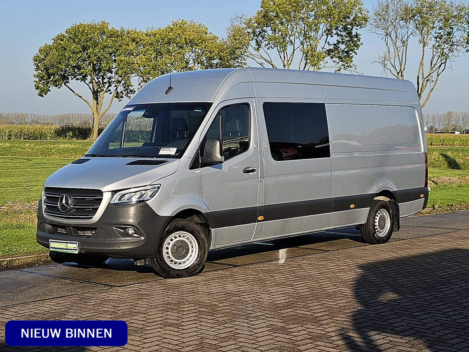 Mercedes-Benz Sprinter 317 L3H2 DC! Aut LED 170PK 3.5T-Trekhaak Mbux Navi Camera Euro6!