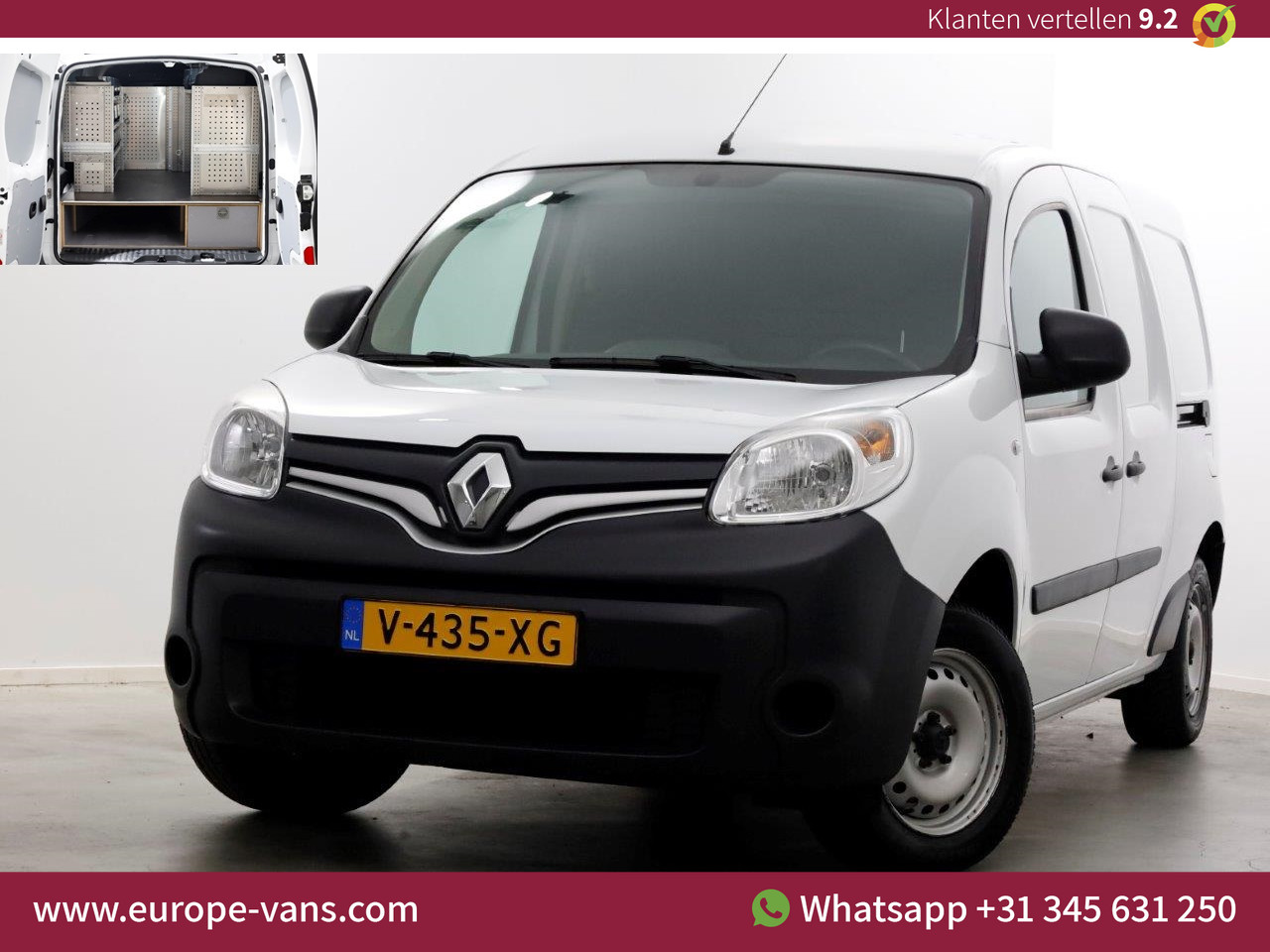 Renault Kangoo 1.5 dCi 110pk Automaat Comfort L2H1 Maxi Inrichting/2x Schuifdeur 04-2019