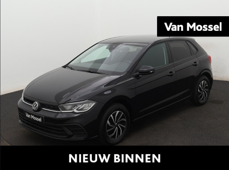 Volkswagen Polo 1.0 TSI Life Edition | Wordt verwacht in week 46 |  Velgen 'essex', 15 inch lichtmetaal | Achteruitrijcamera| Multimedia pakket | Deep Black