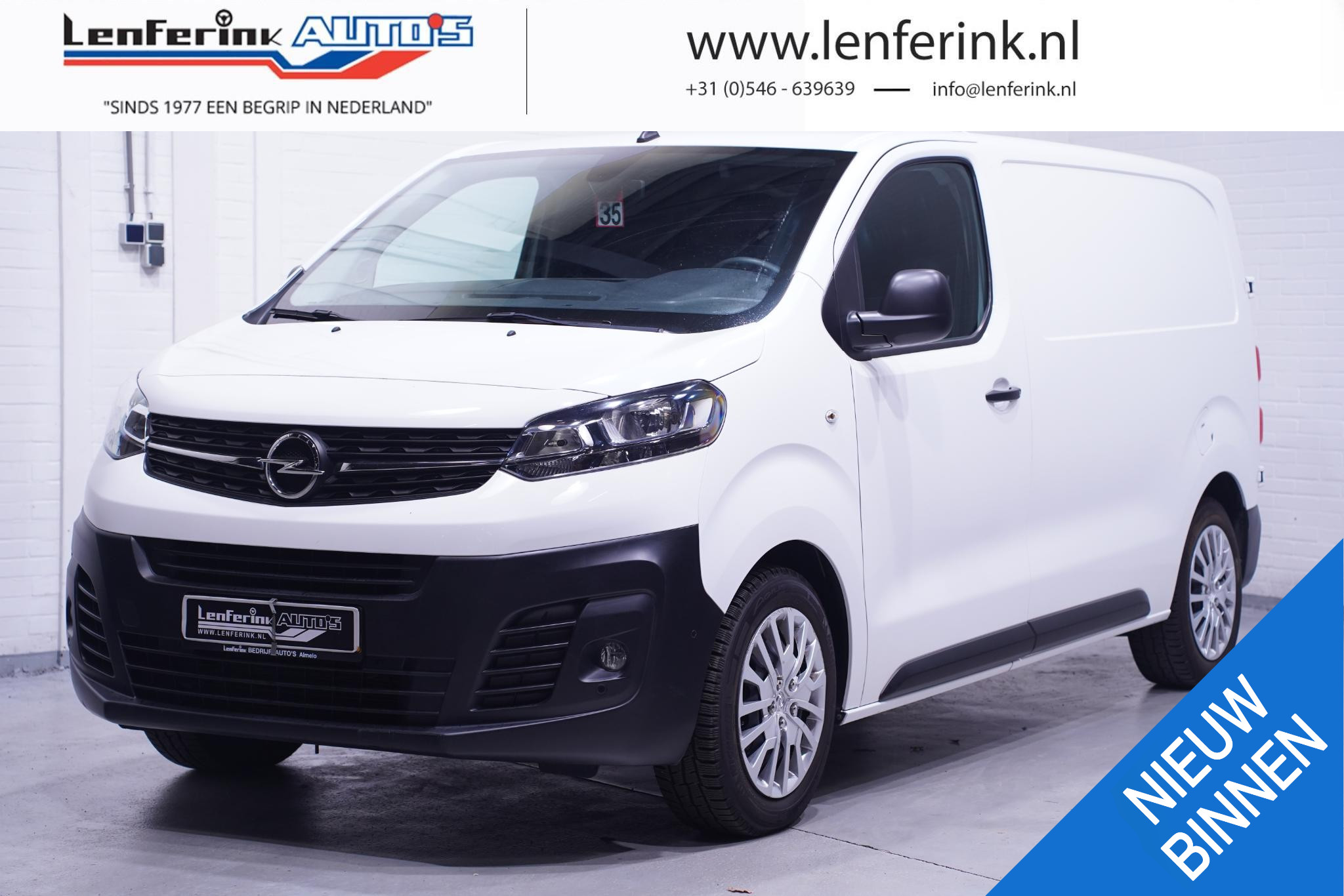 Opel Vivaro 2.0 CDTI 122 pk L2H1 Automaat Airco, Apple Carplay Cruise Control, Parkeerhulp V+A, Laadruimte Pakket, 3-Zits