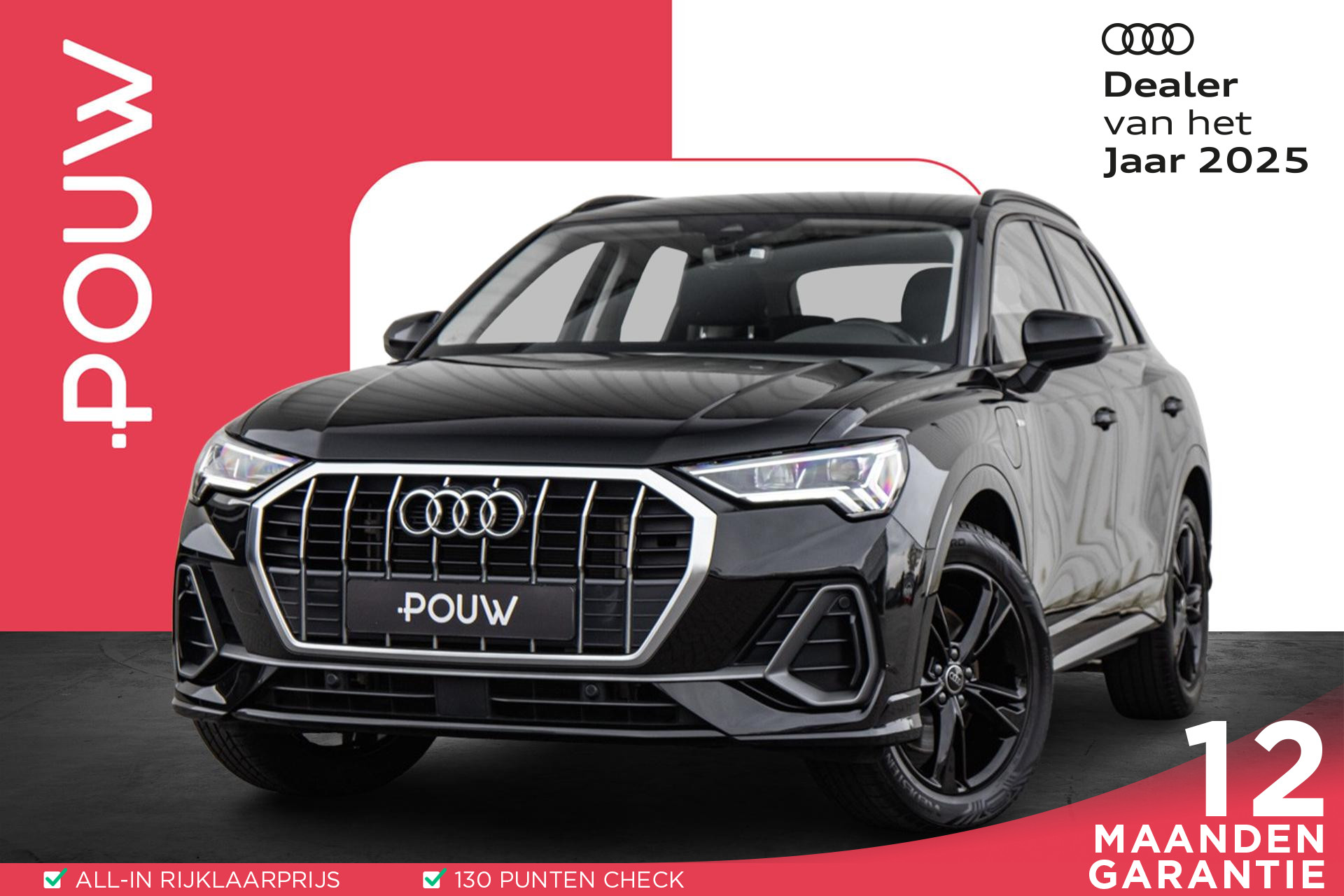 Audi Q3 45 TFSIe 245pk PHEV S Edition | Adaptive Cruise | Camera | Navigatie