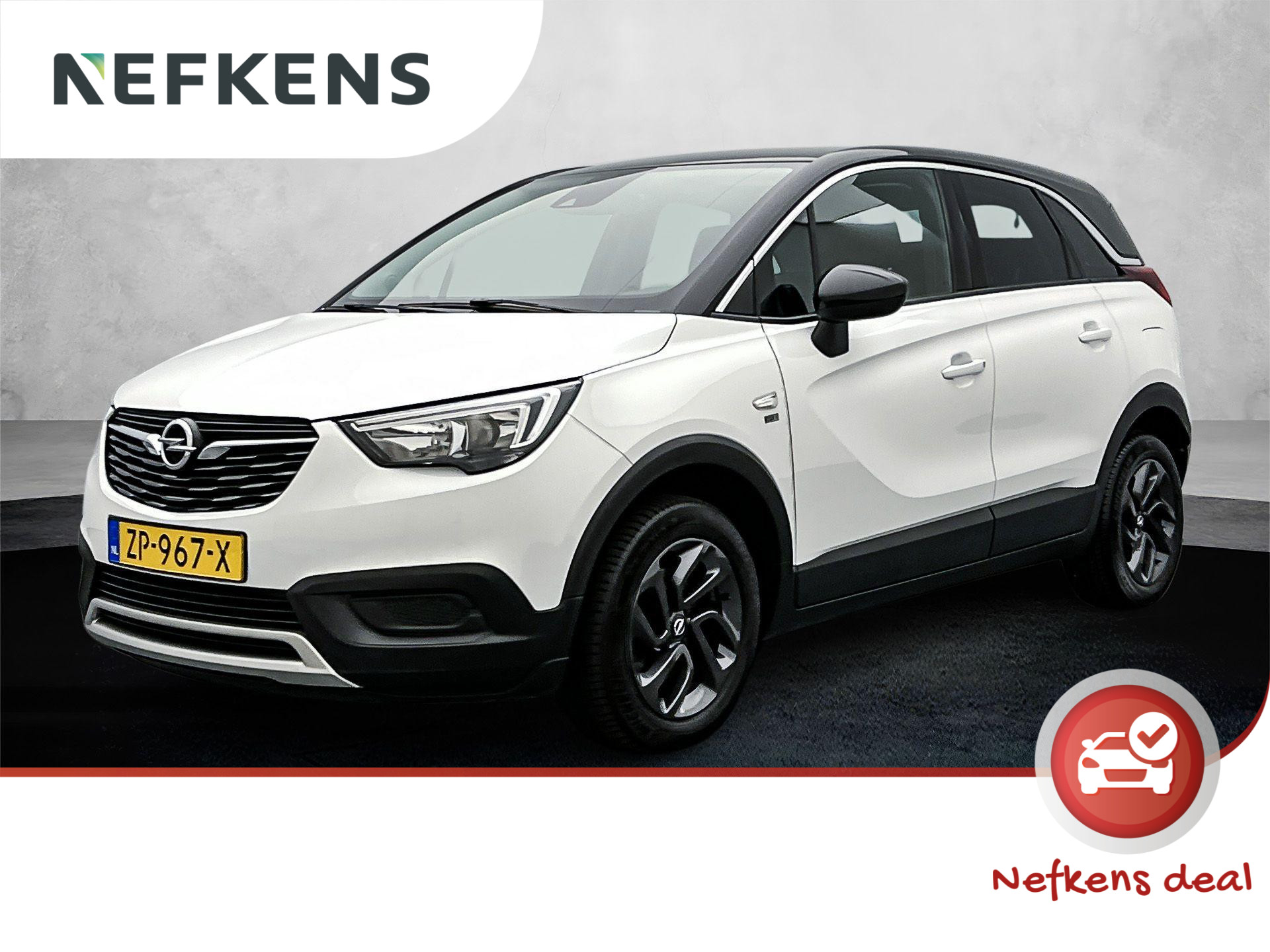 Opel Crossland X SUV 120 Jaar Edition 110 pk (1ste eig./Airco/LMV/LED/AppleCarPlay/TwoTone/NL auto!)