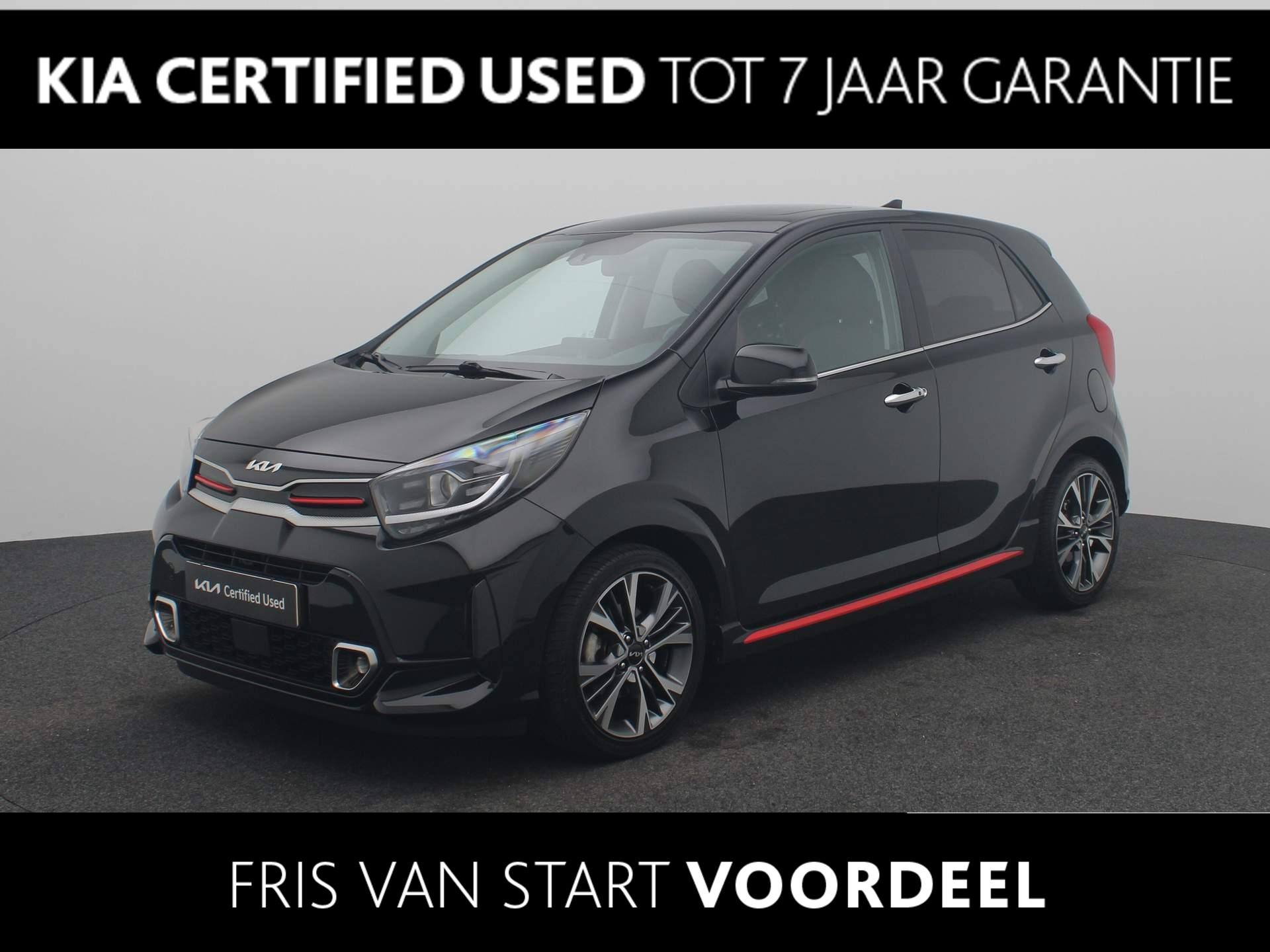 Kia Picanto 1.0 T-GDi GT-Line 5p | Navigatie | Lm | Stoel/Stuur verwarming | Opendak | Climate Control | Camera | 100PK | 5 ZITS!