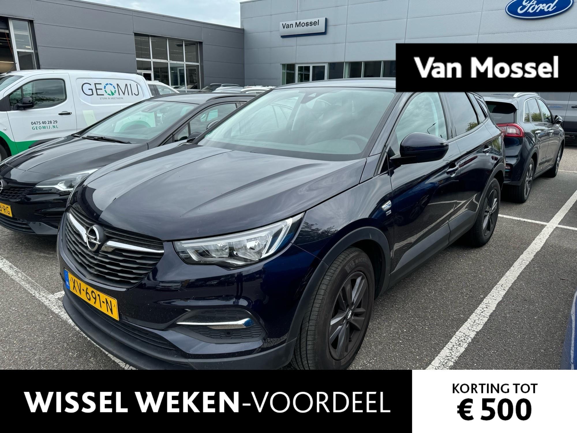 Opel Grandland X 1.2 Turbo Edition | 130pk | Navi | Trekhaak | Stuur + Stoelverwarming | AGR Stoelen |