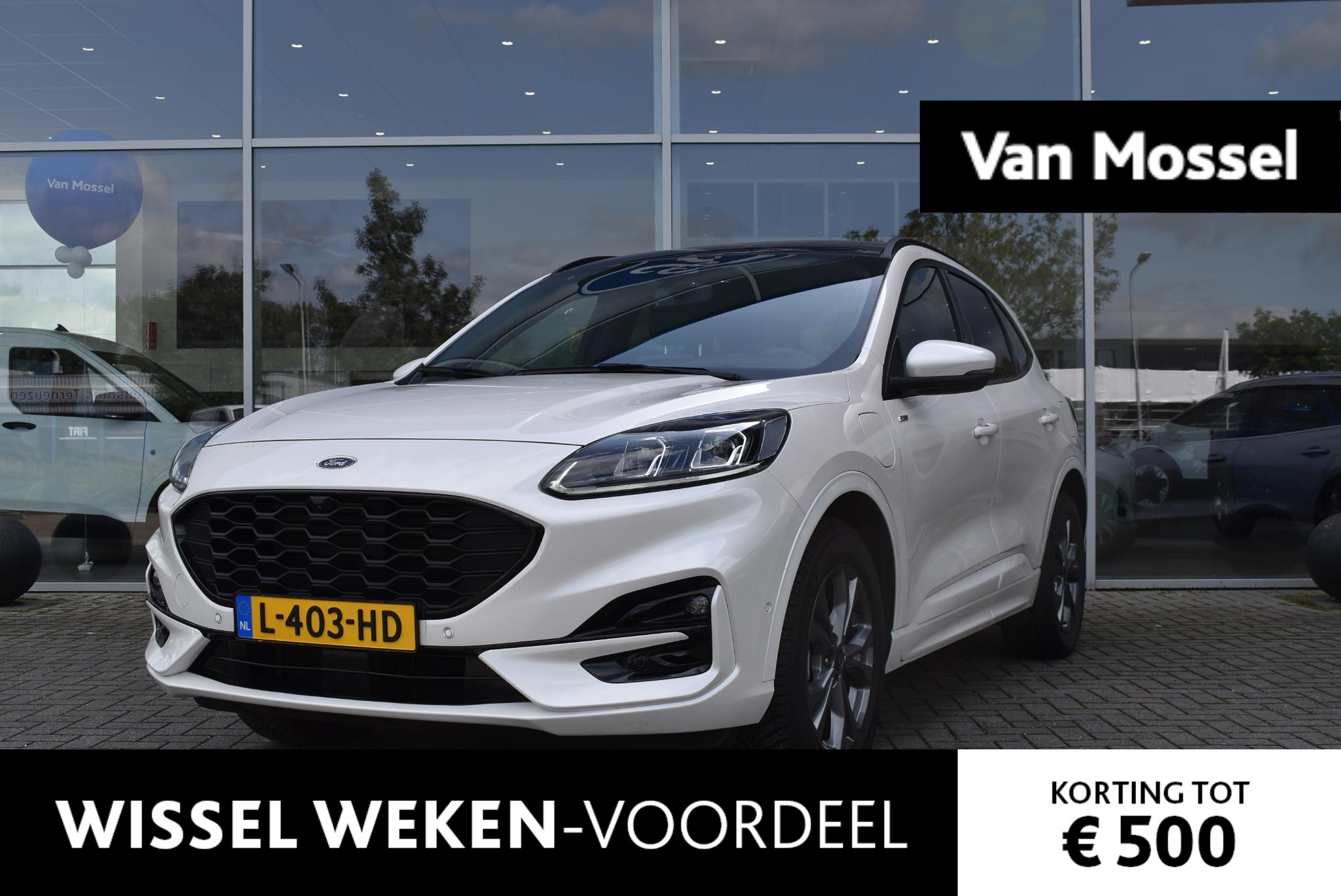 Ford Kuga ST-Line 2.5 PHEV 225pk | Adaptive Cruise Control | Head Up Display | Panorama Dak | Dodehoekdetectie | Achteruitrijcamera |