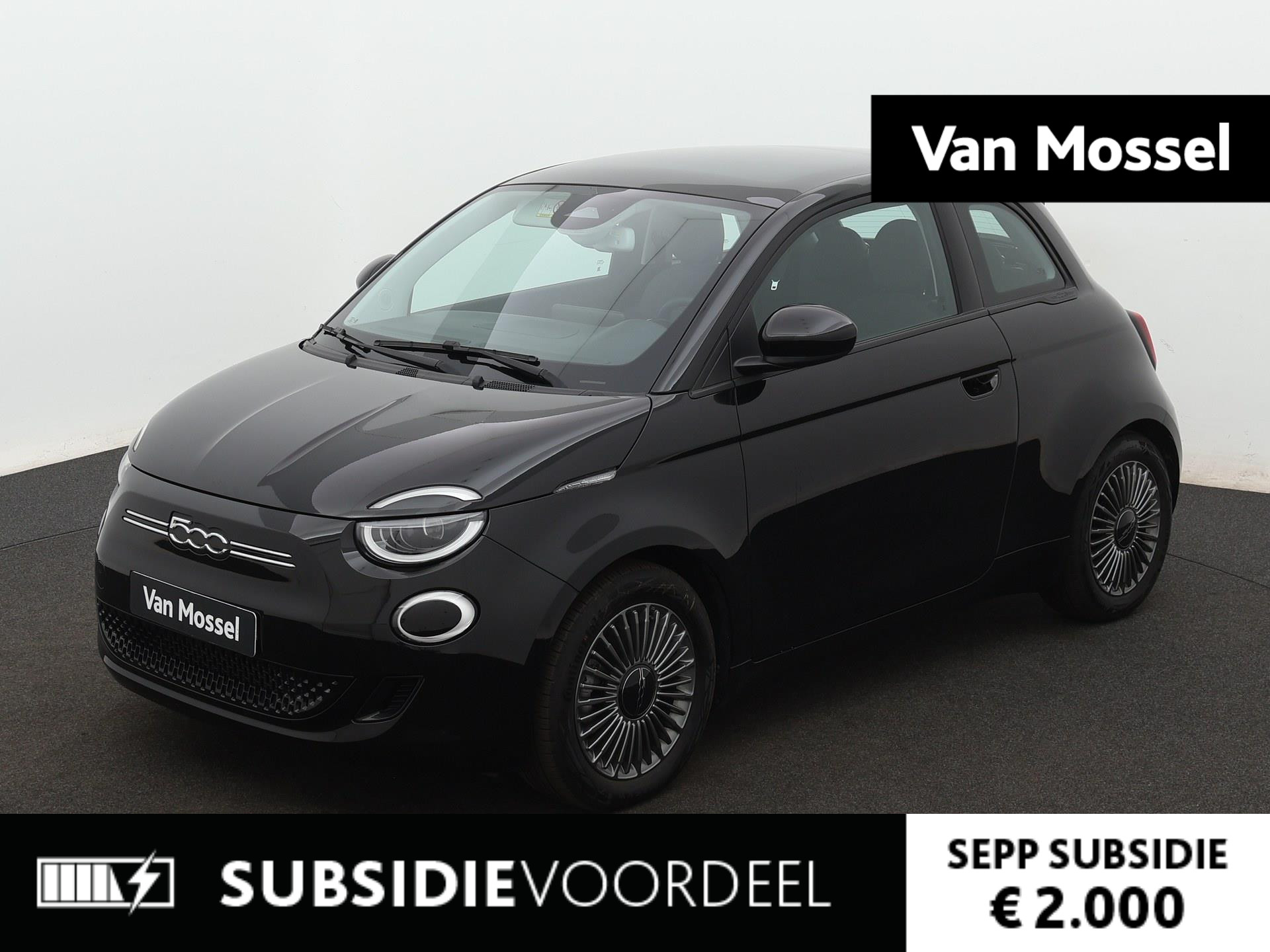 Fiat 500e Icon 42 kWh | Navigatie | Parkeer camera | Cruise control | Climate control
