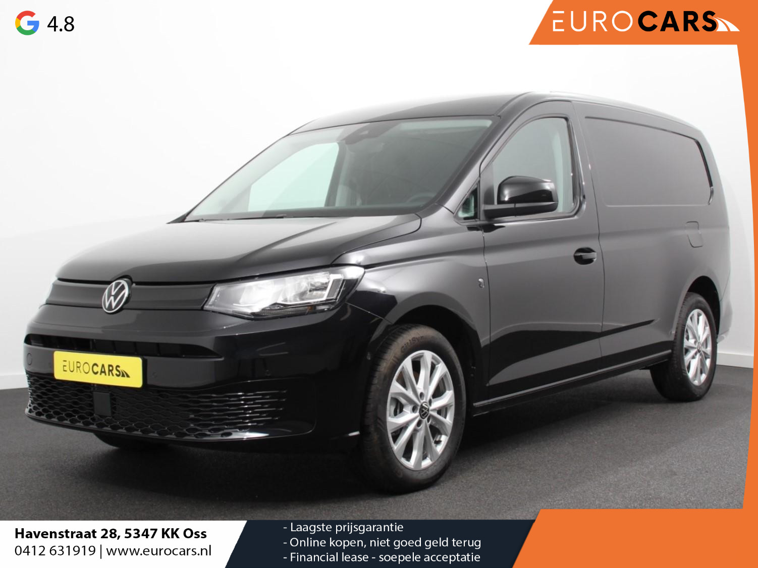 Volkswagen Caddy Cargo Maxi 2.0 TDI 122pk DSG Style Demo! | Navigatie | Airco | Lichtmetalen velgen | Betimmering | Trekhaak | Parkeer sensoren |