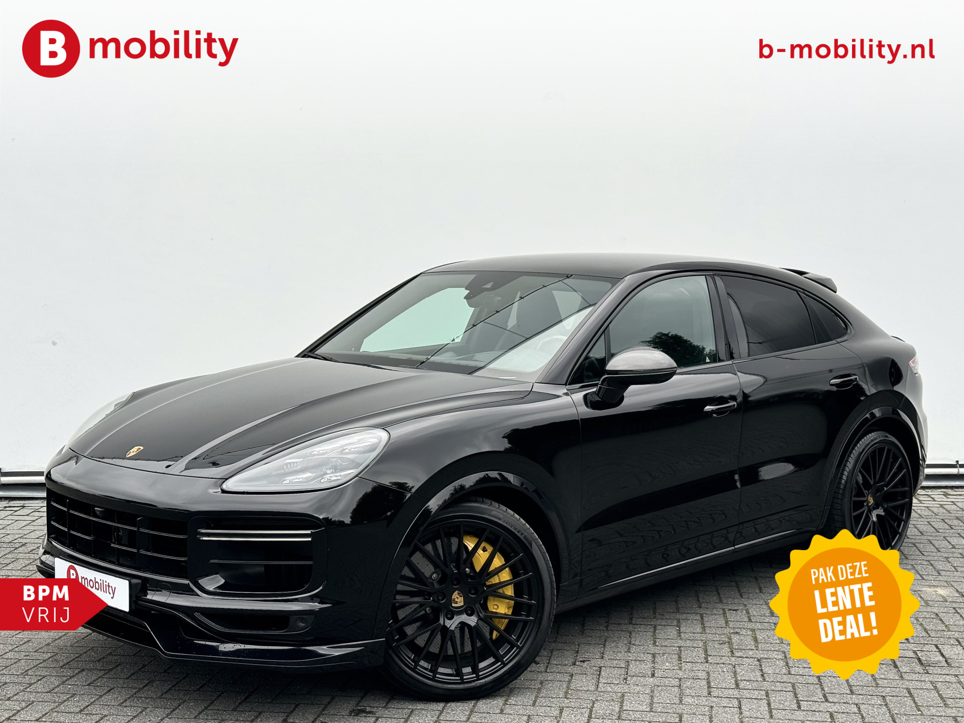 Porsche Cayenne Coupé 4.0 Turbo 550PK | Techart Spoiler | Head-Up Display | Innodrive | Keramische Remmen | Achteras bestur.